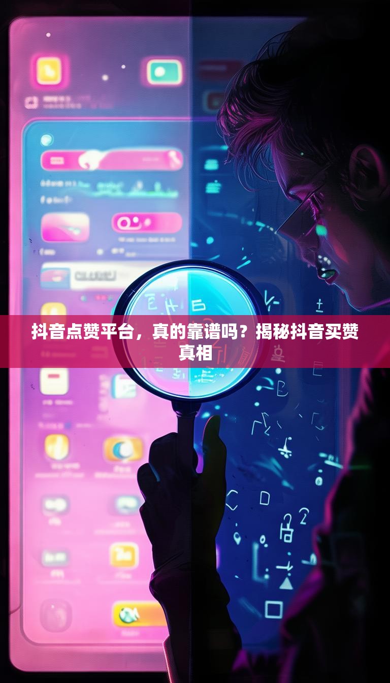 抖音点赞平台，真的靠谱吗？揭秘抖音买赞真相