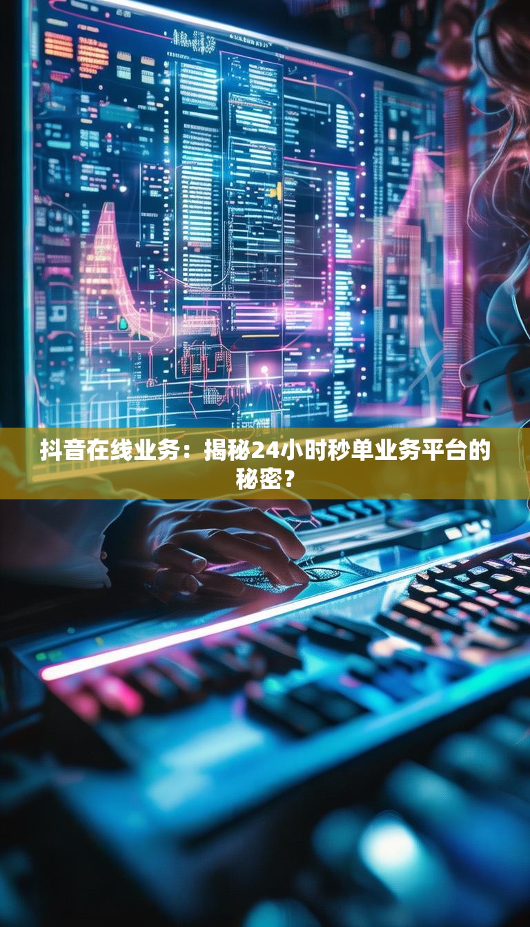 抖音在线业务:揭秘24小时秒单业务平台的秘密?