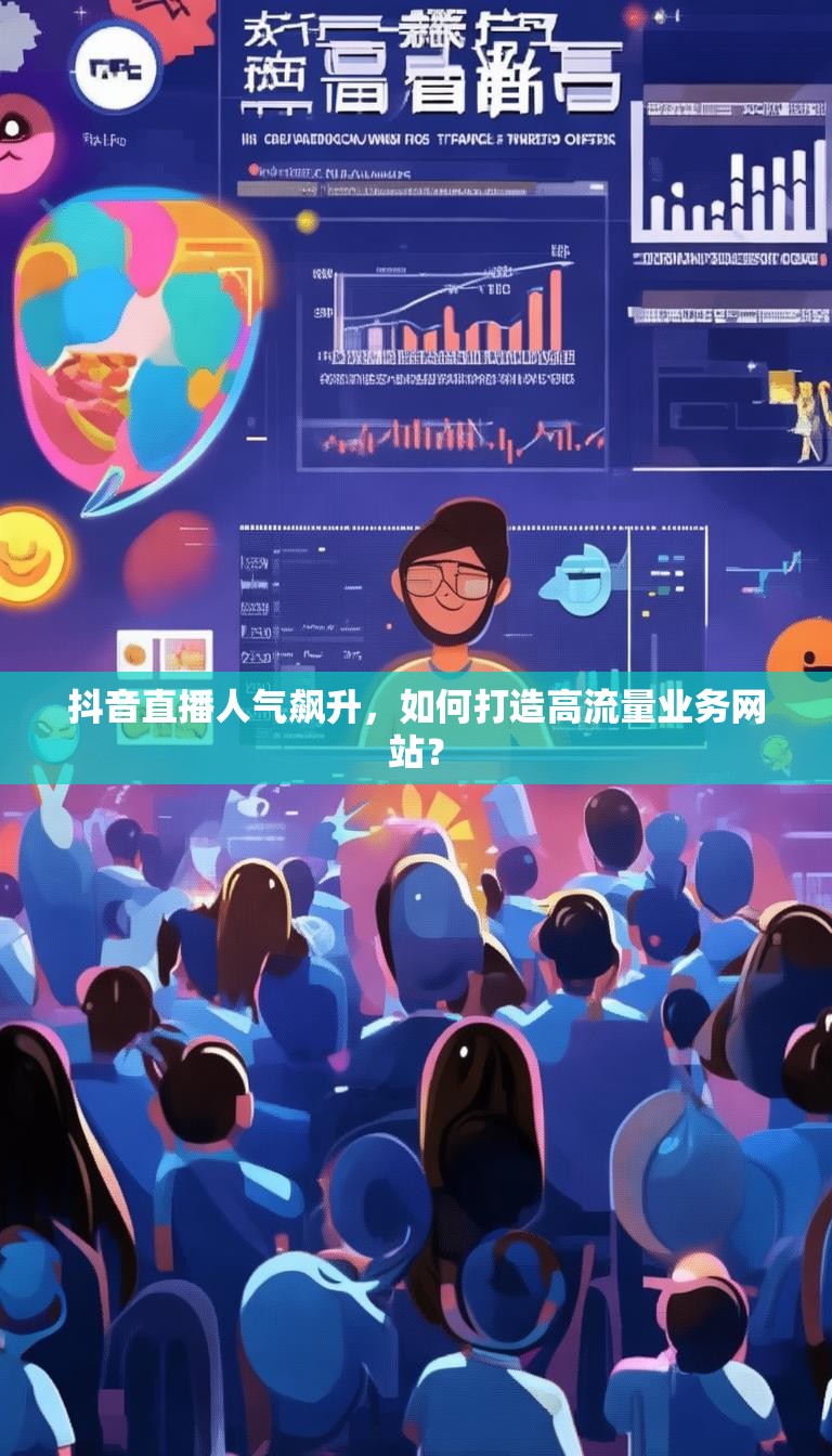 抖音直播人气飙升,如何打造高流量业务网站?