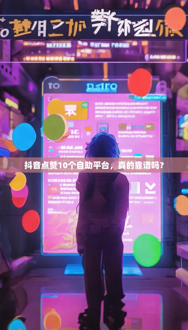 抖音点赞10个自助平台，真的靠谱吗？