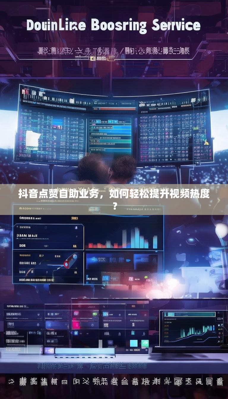 抖音点赞自助业务,如何轻松提升视频热度?