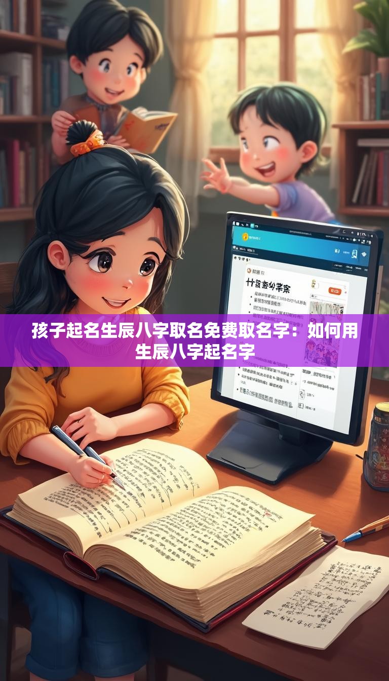 孩子起名生辰八字取名免费取名字:如何用生辰八字起名字