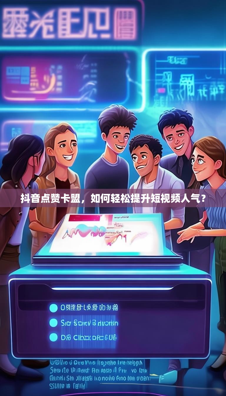 抖音点赞卡盟，如何轻松提升短视频人气？