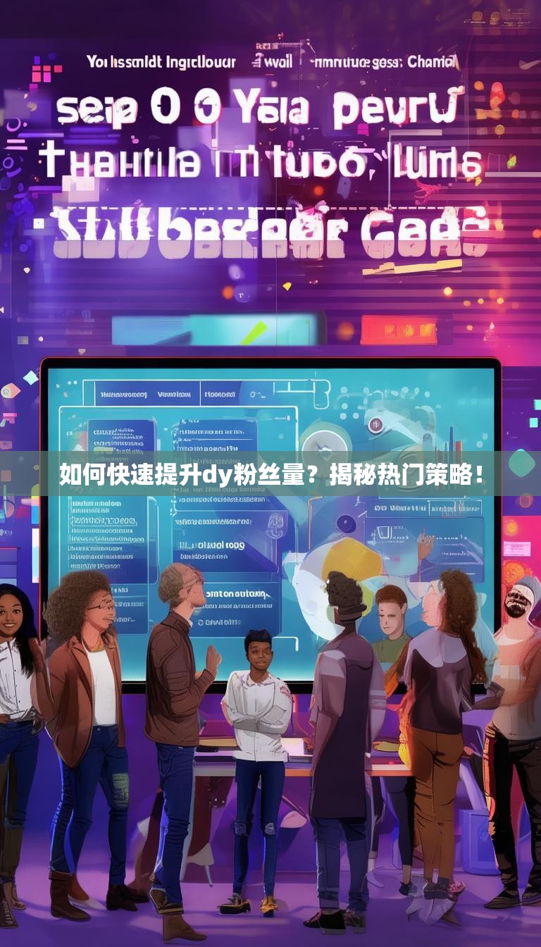 如何快速提升dy粉丝量？揭秘热门策略！
