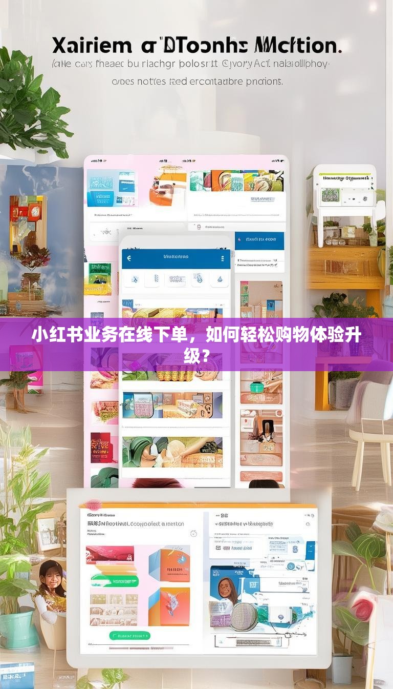 小红书业务在线下单，如何轻松购物体验升级？