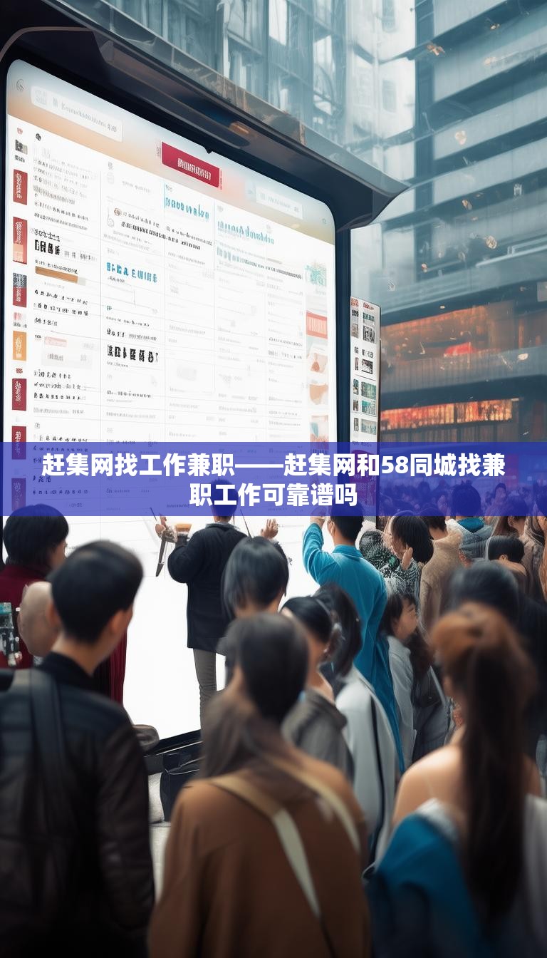 赶集网找工作兼职——赶集网和58同城找兼职工作可靠谱吗