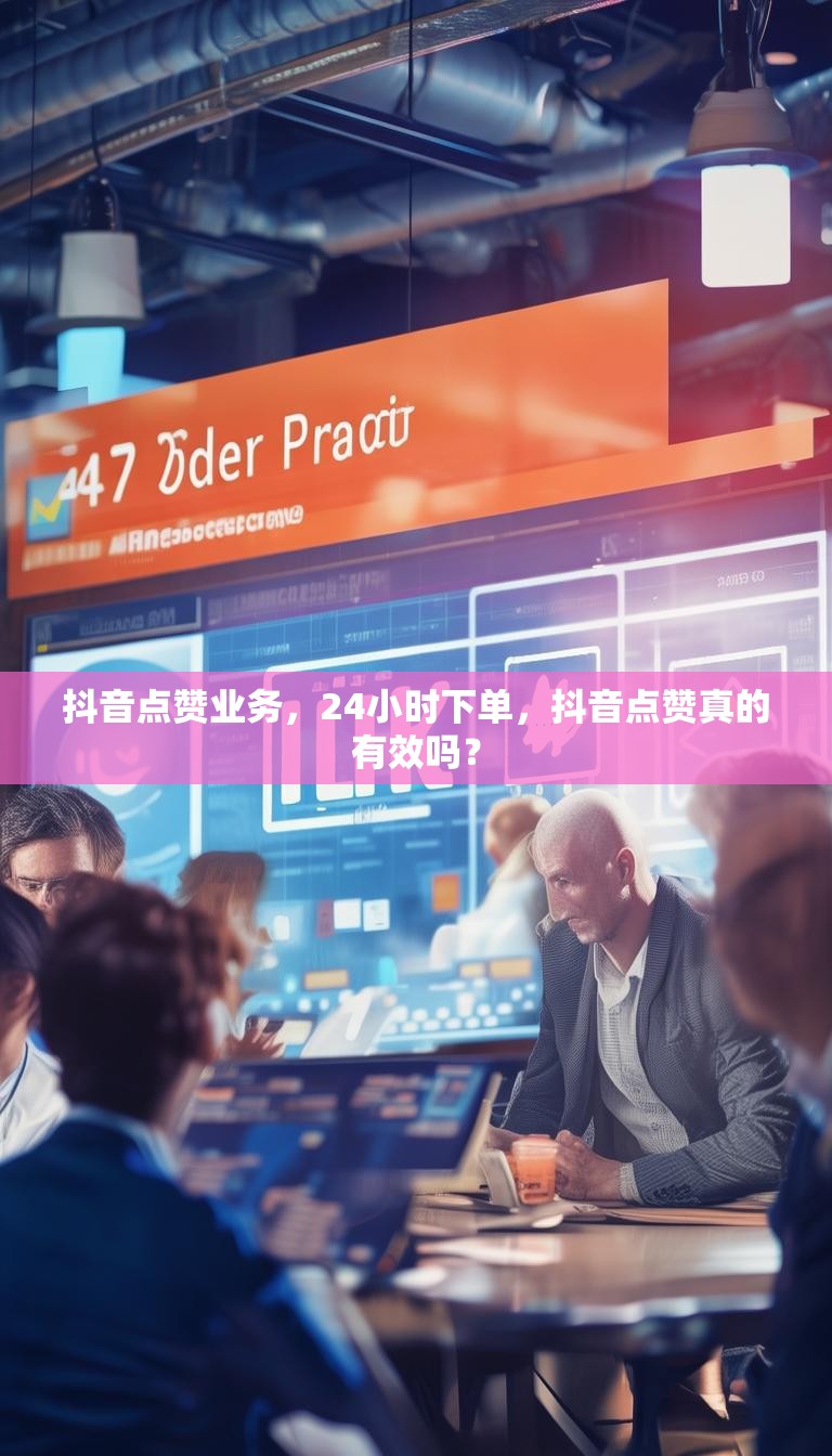 抖音点赞业务，24小时下单，抖音点赞真的有效吗？