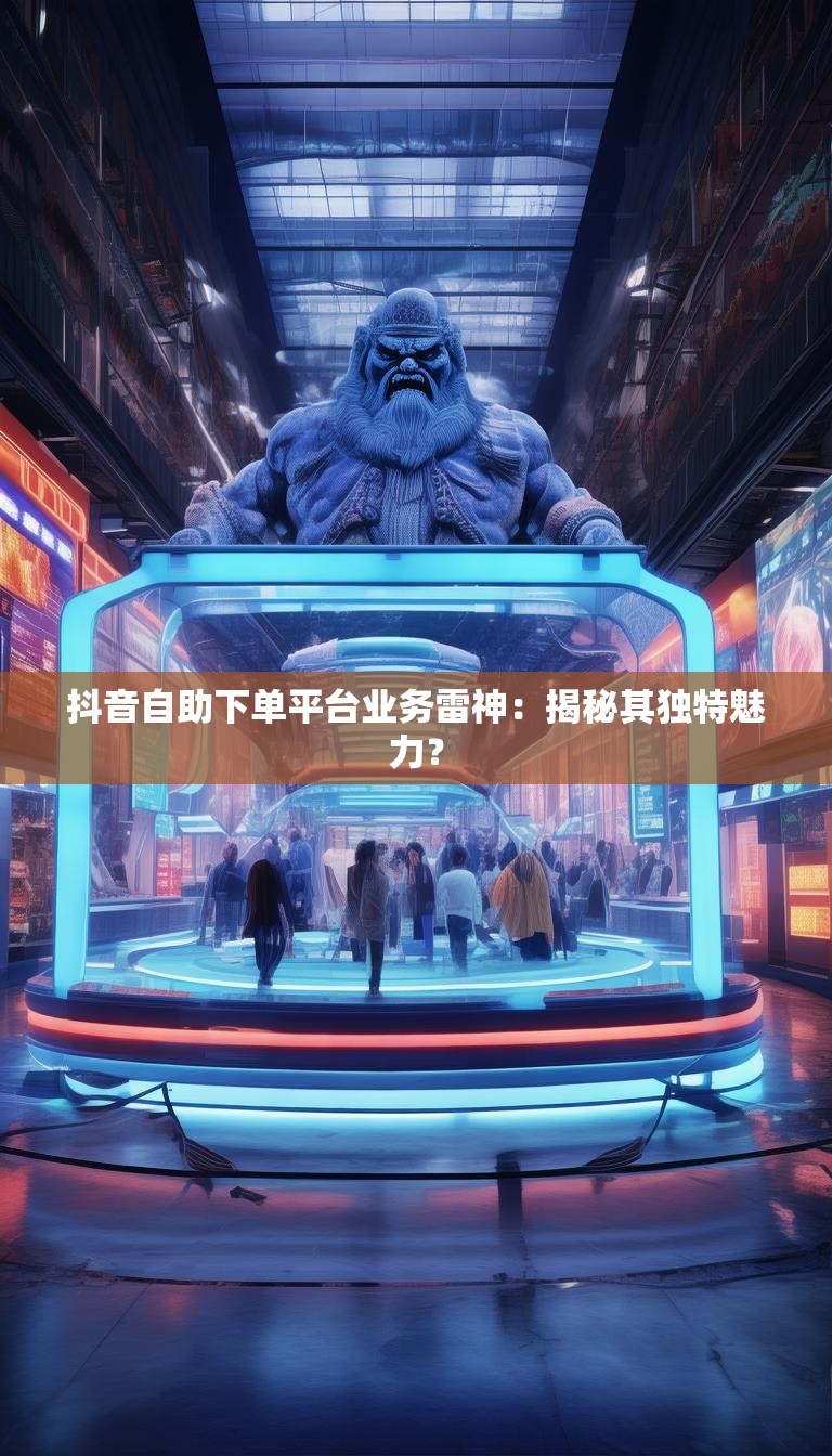 抖音自助下单平台业务雷神：揭秘其独特魅力？