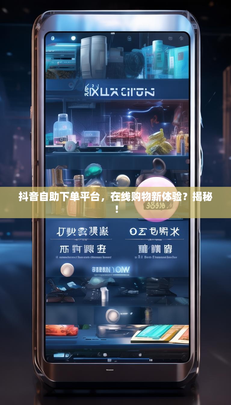 抖音自助下单平台,在线购物新体验?揭秘!