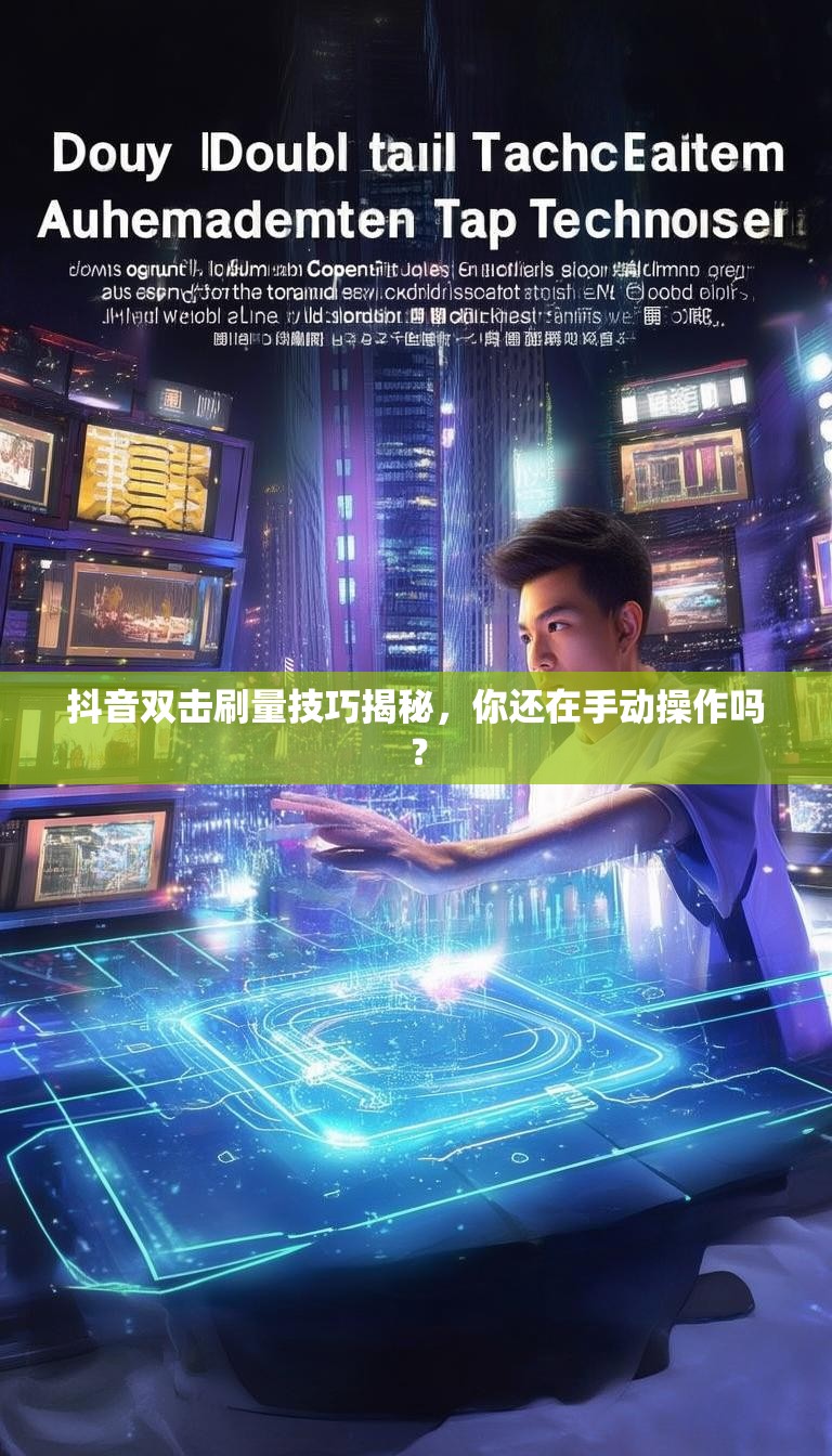 抖音双击刷量技巧揭秘，你还在手动操作吗？