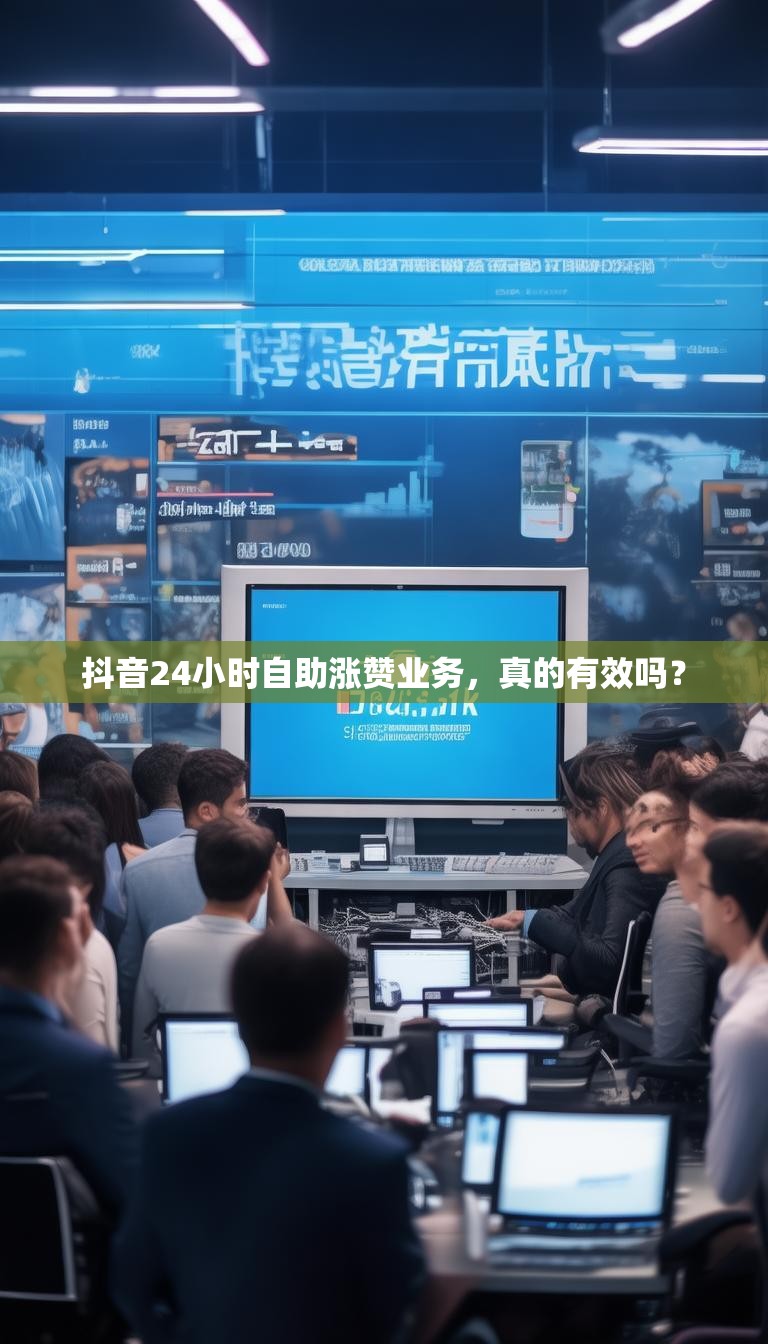 抖音24小时自助涨赞业务，真的有效吗？