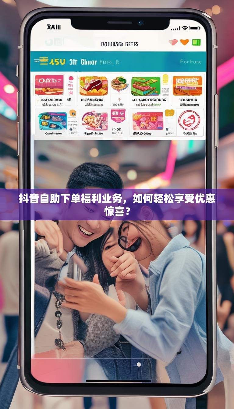 抖音自助下单福利业务，如何轻松享受优惠惊喜？