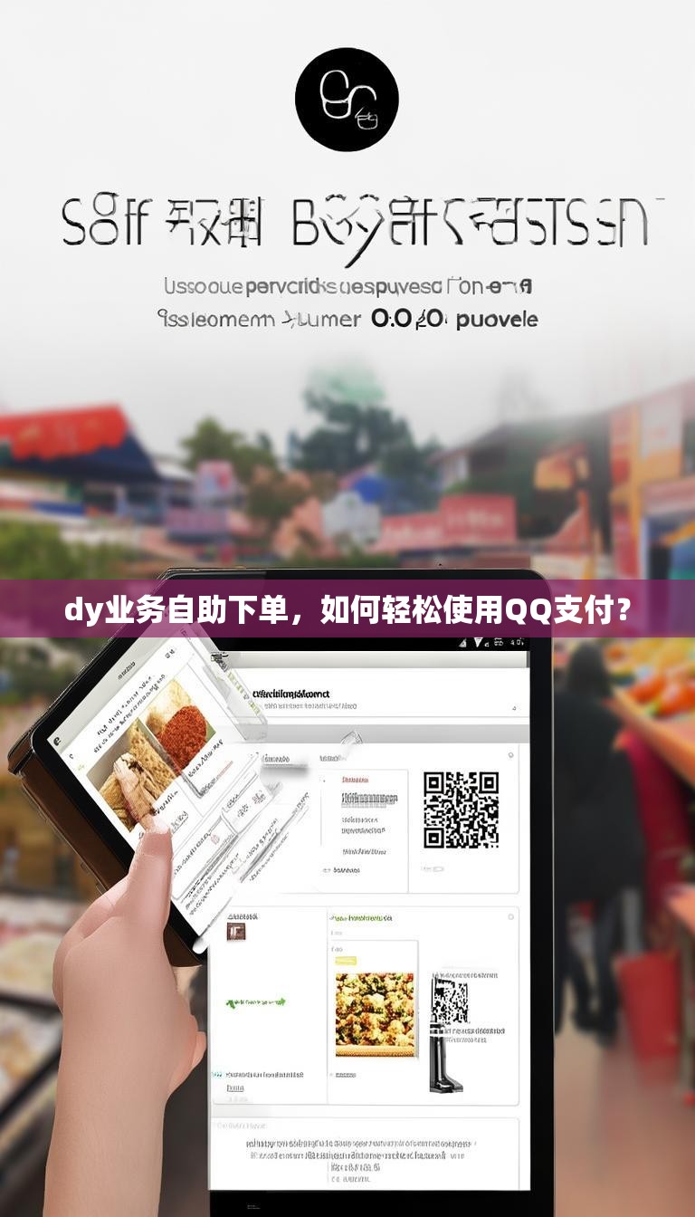 dy业务自助下单，如何轻松使用QQ支付？