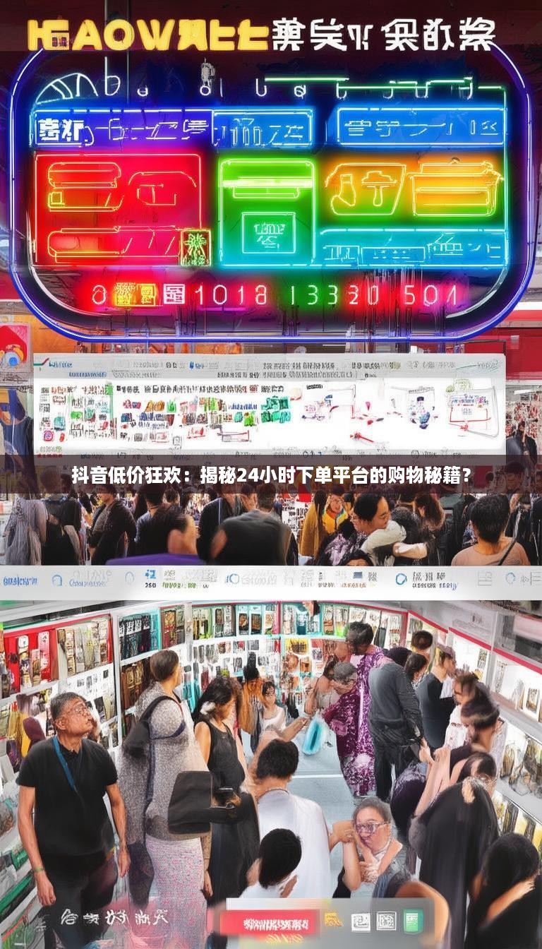 抖音低价狂欢：揭秘24小时下单平台的购物秘籍？