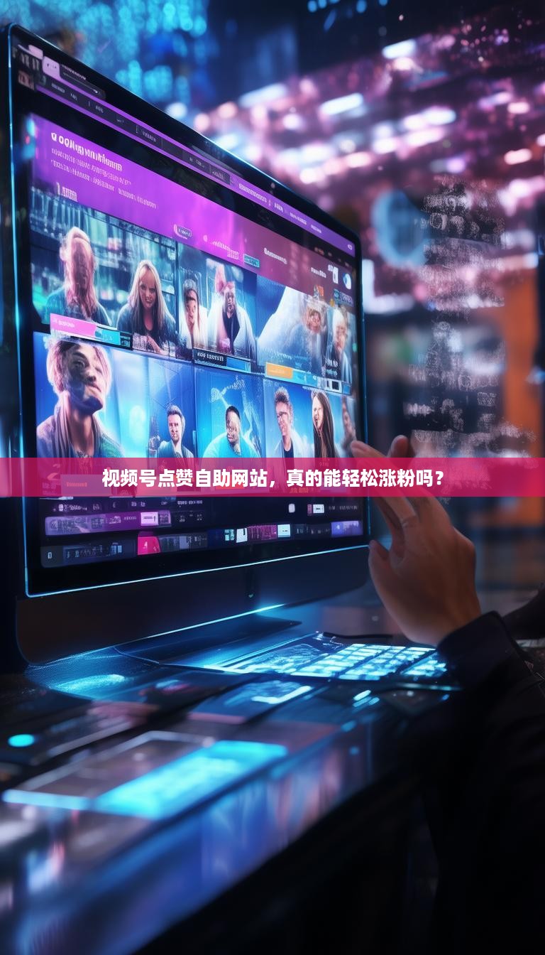 视频号点赞自助网站，真的能轻松涨粉吗？
