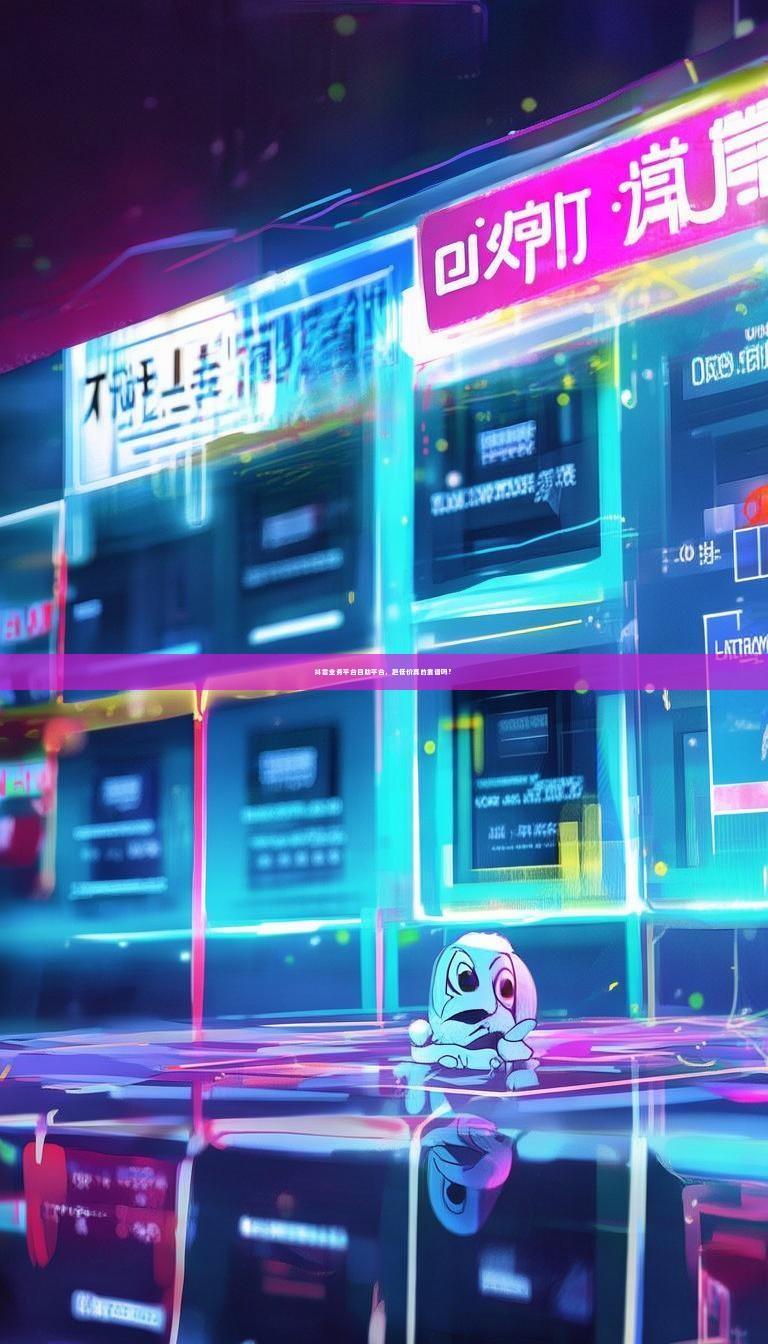 抖音业务平台自助平台，超低价真的靠谱吗？