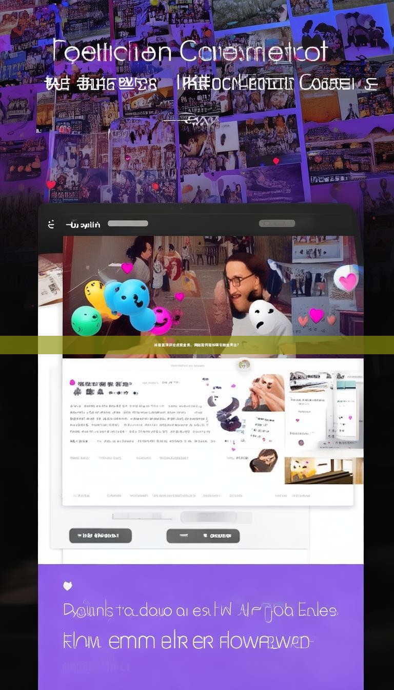 抖音置顶评论点赞业务,网站如何轻松吸引粉丝关注?