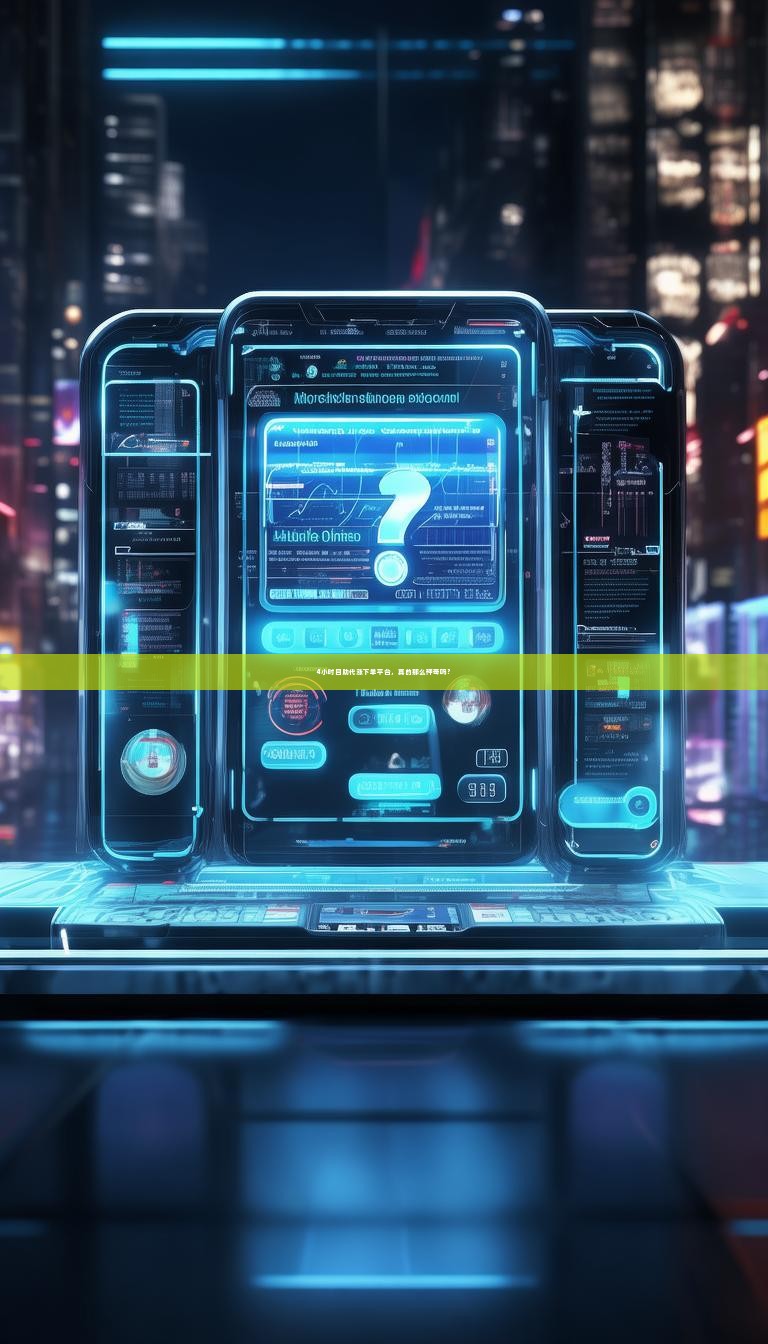 4小时自助代涨下单平台，真的那么神奇吗？