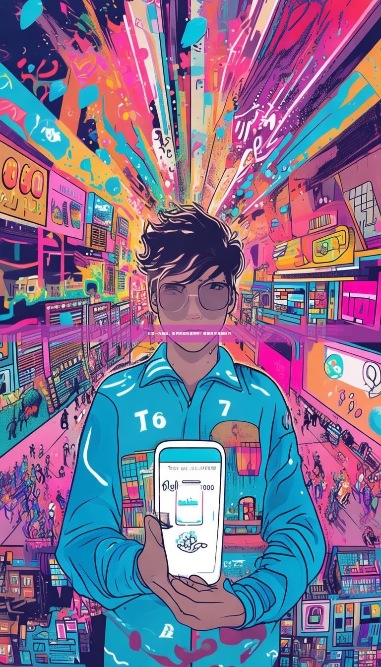 抖音一万粉丝，如何实现快速突破？揭秘高效涨粉技巧！