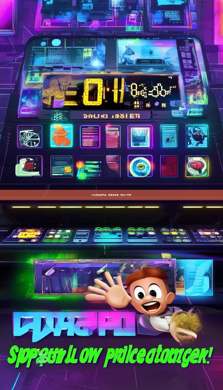 24小时业务平台，超低价优势，你get了吗？