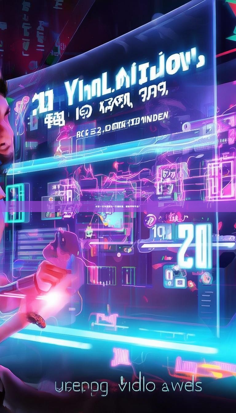 抖音一元快速提升一万播放量,揭秘神奇平台?