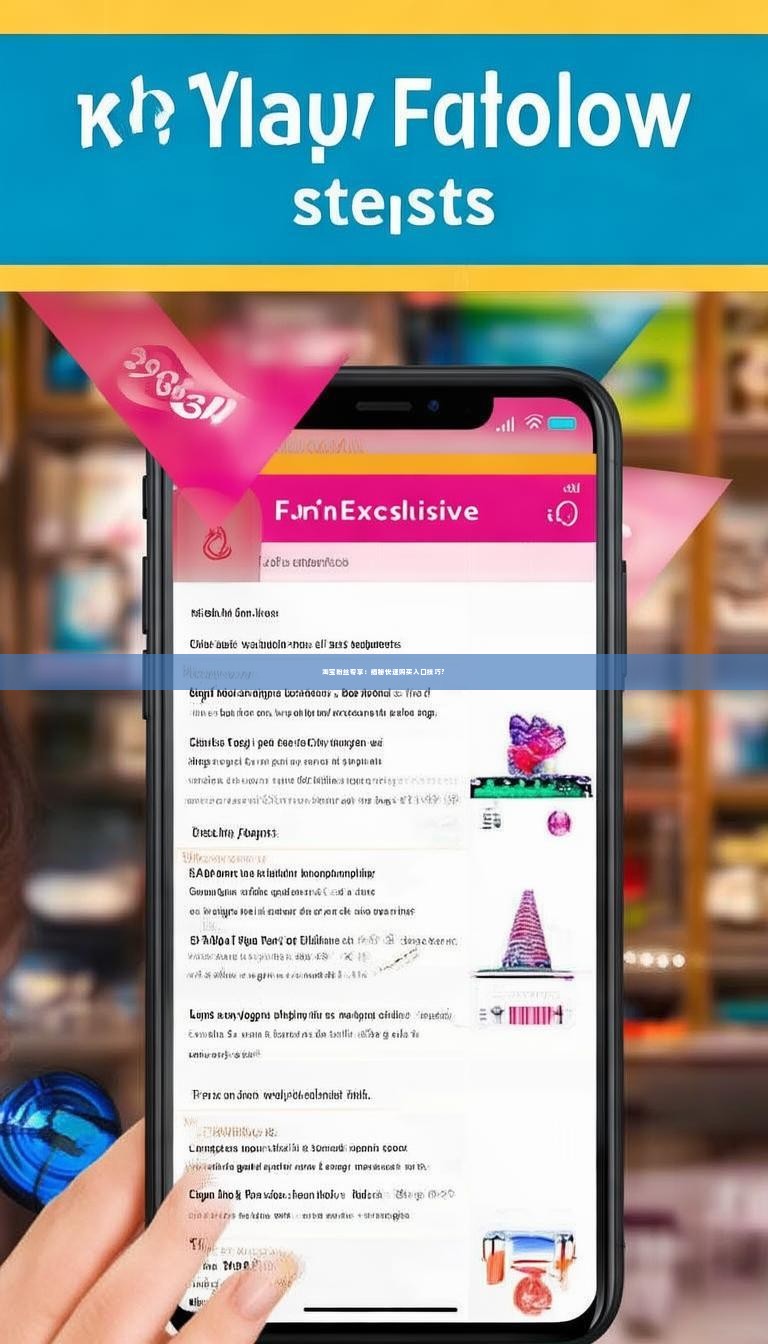 淘宝粉丝专享：揭秘快速购买入口技巧？