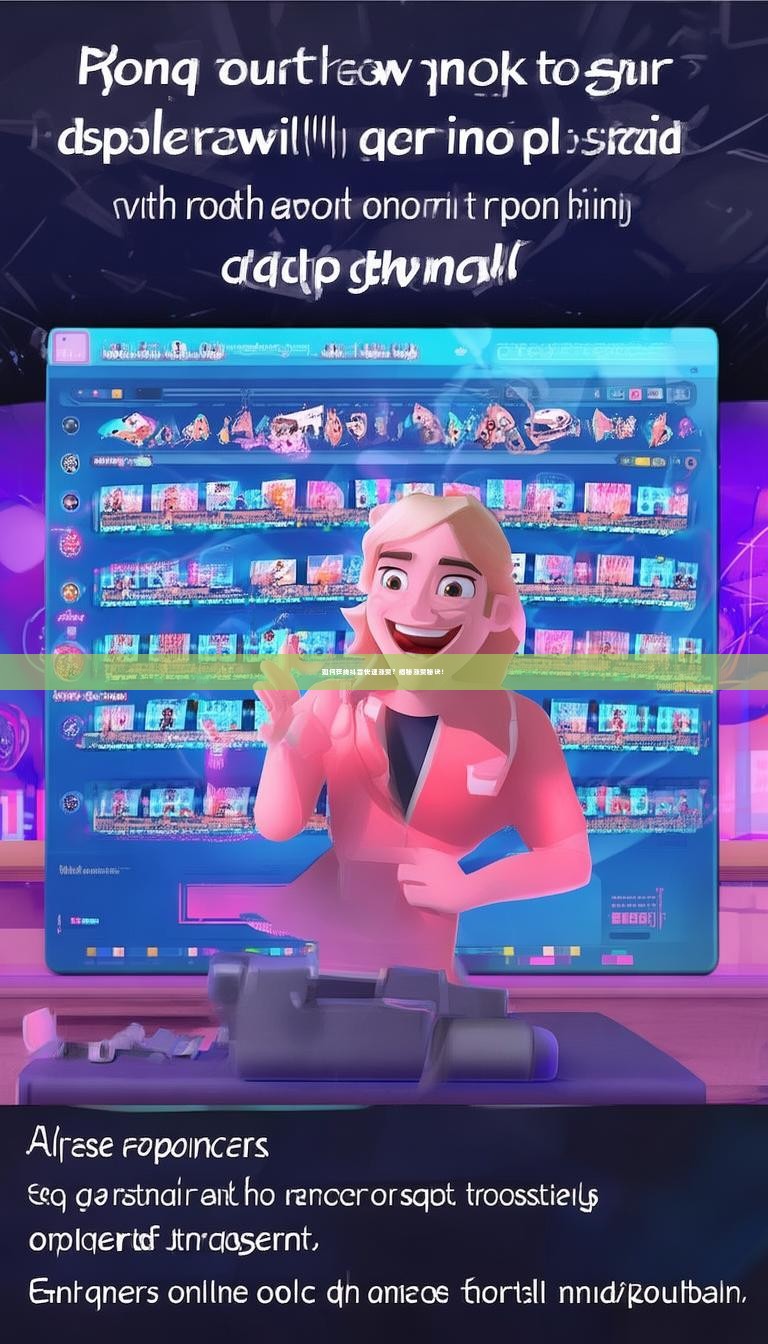 如何在线抖音快速涨赞？揭秘涨赞秘诀！