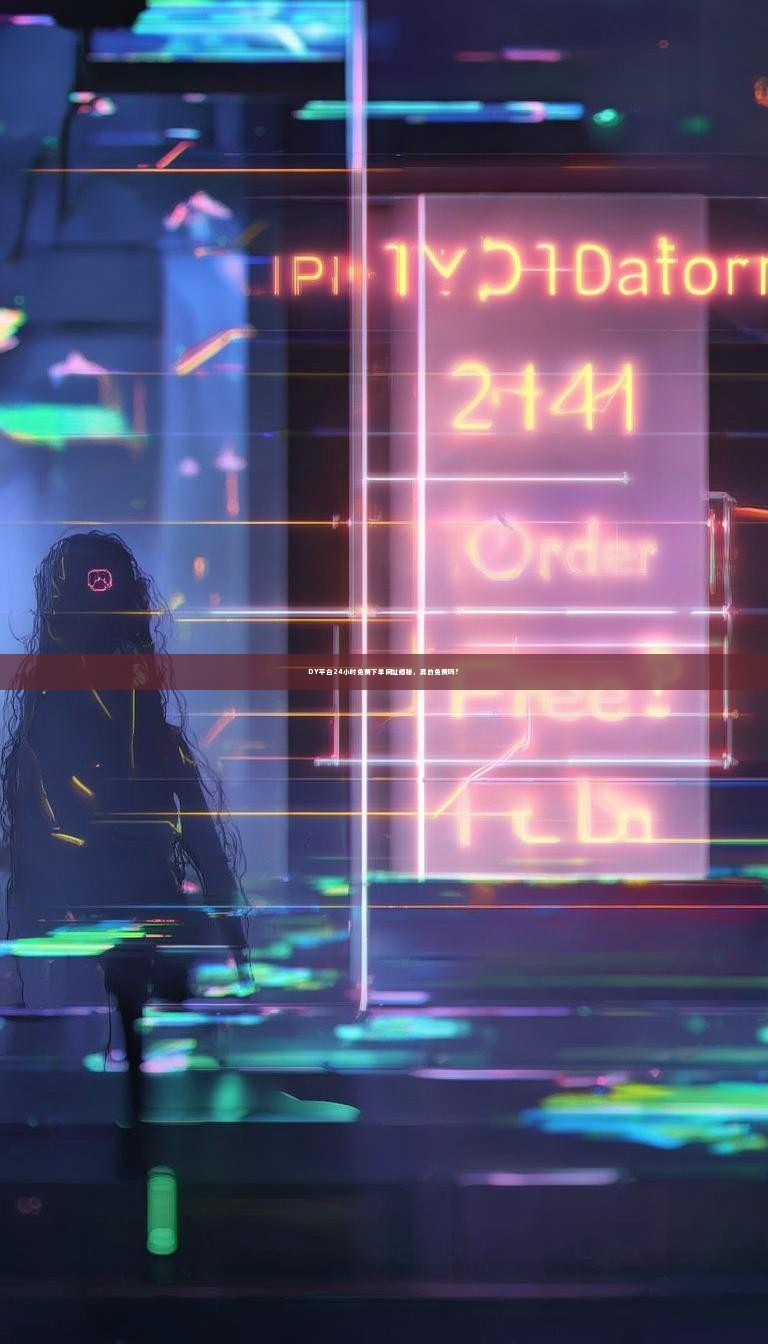 DY平台24小时免费下单网址揭秘，真的免费吗？