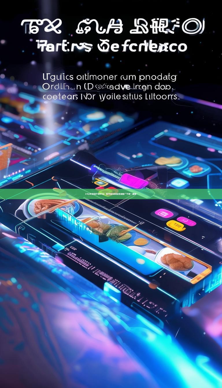 24小时自助下单平台：如何轻松实现自助推广下单？揭秘！