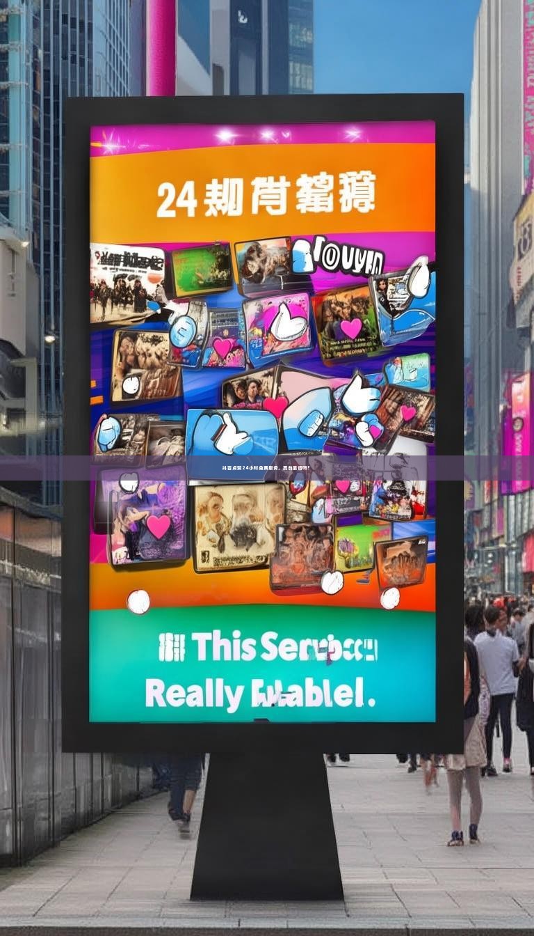 抖音点赞24小时免费服务，真的靠谱吗？