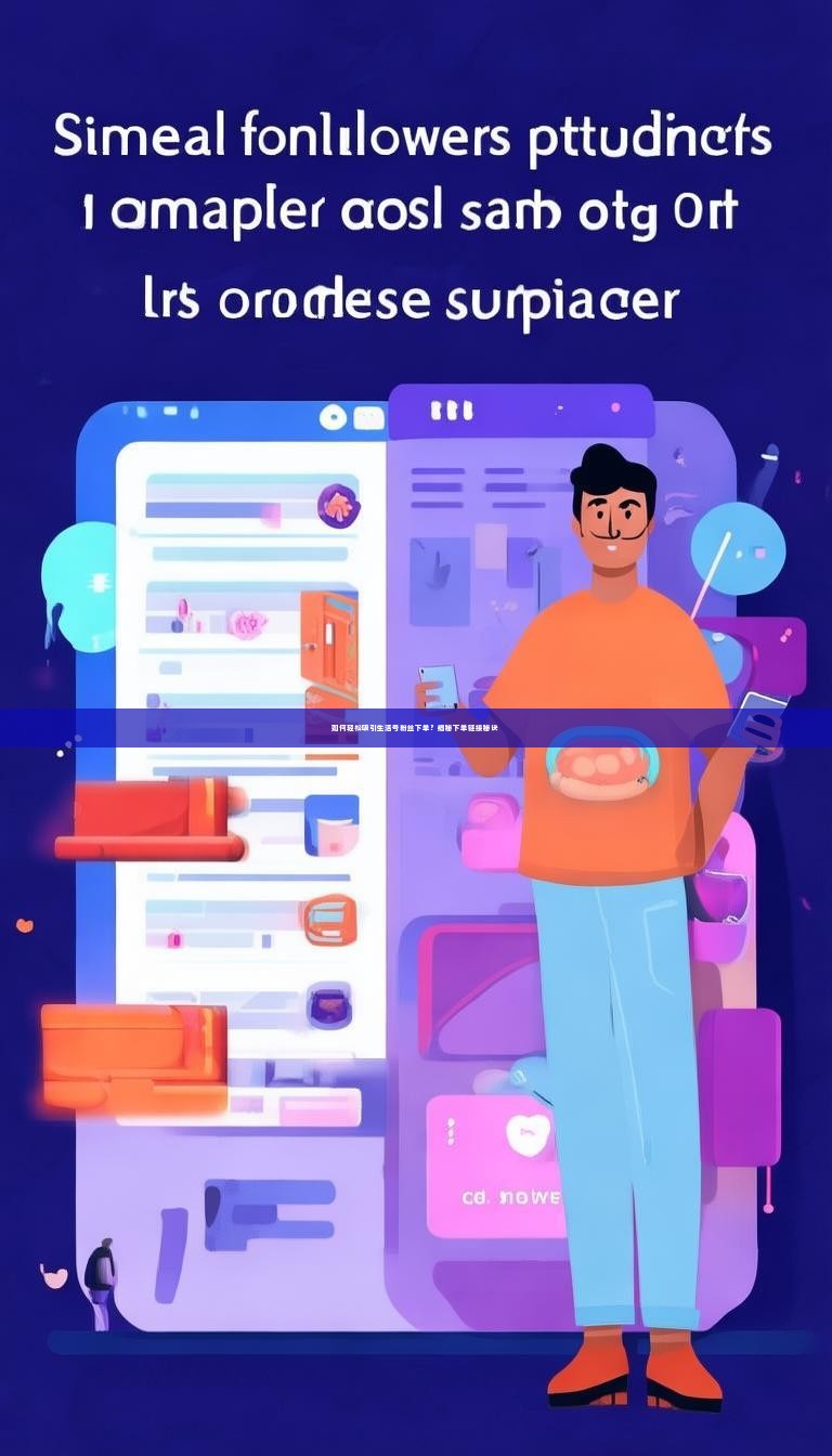 如何轻松吸引生活号粉丝下单？揭秘下单链接秘诀