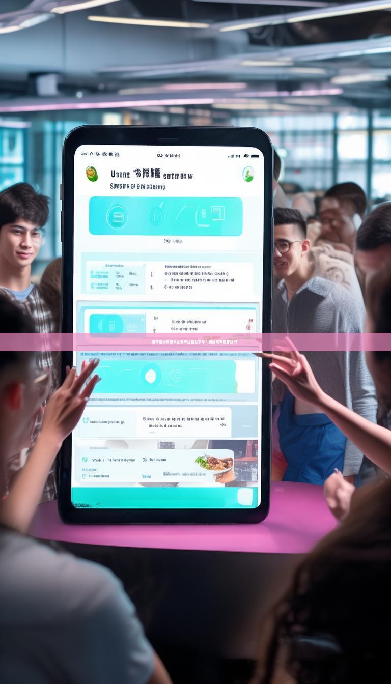 如何轻松实现公众号关注自助下单？揭秘高效操作技巧！