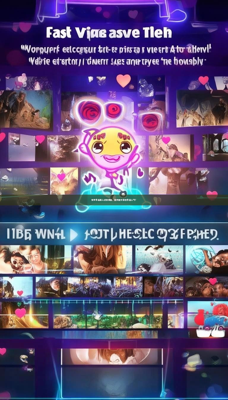 快手作品真人点赞网站，如何提升你的作品人气？