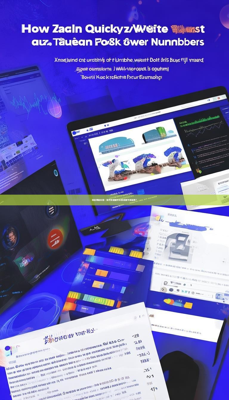 涨站网站抖音：如何快速提升抖音流量与粉丝数？