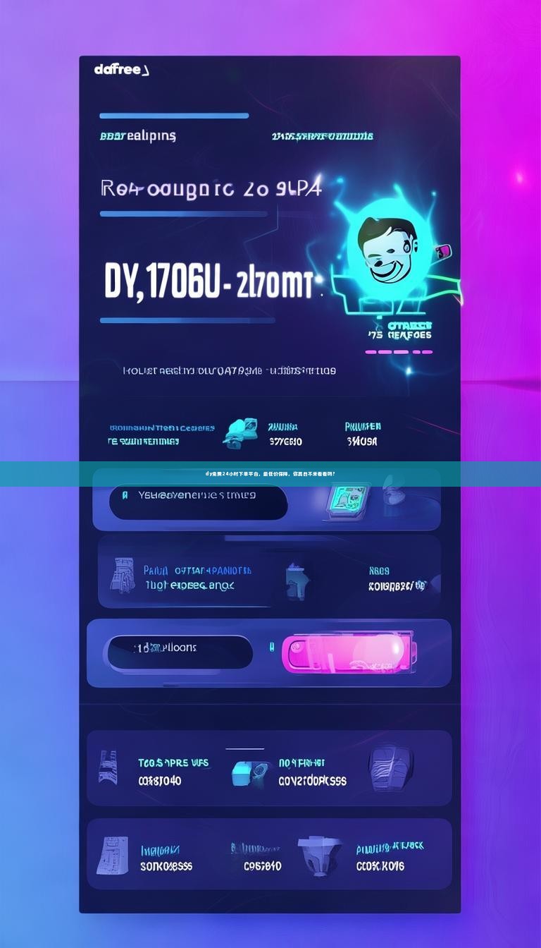 详细阅读:dy免费24小时下单平台,最低价保障,你真的不来看看吗? dy免费24小时下单平台,最低价保障,你真的不来看看吗?