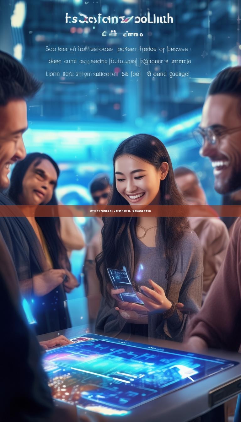 详细阅读:快手业务平台秒单服务:24小时自助下单,免费体验真的香吗? 快手业务平台秒单服务:24小时自助下单,免费体验真的香吗?