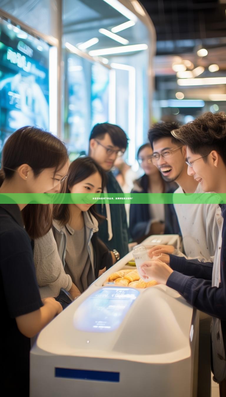 抖音自助服务下单业务，免费体验真的香吗？