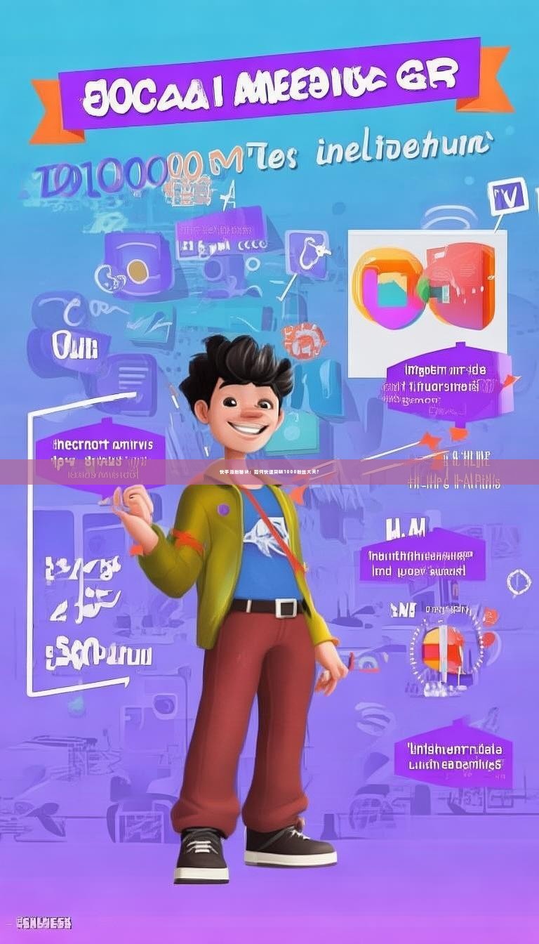 快手涨粉秘诀：如何快速突破1000粉丝大关？