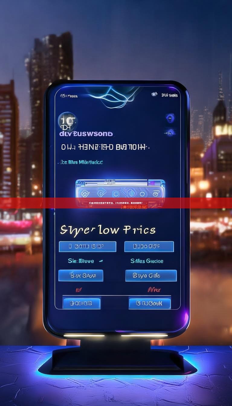 dy业务低价自助下单平台，24小时超低价，真的划算吗？