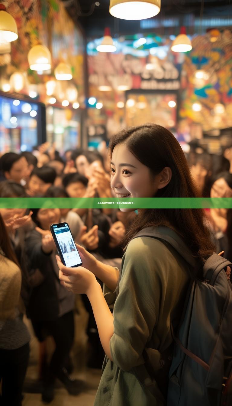 小红书游览量翻倍？揭秘订单增长秘诀！