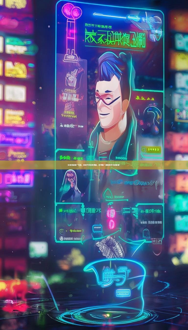 抖音自动推广引流，自助下单服务网站，秒到账？揭秘高效引流秘籍！