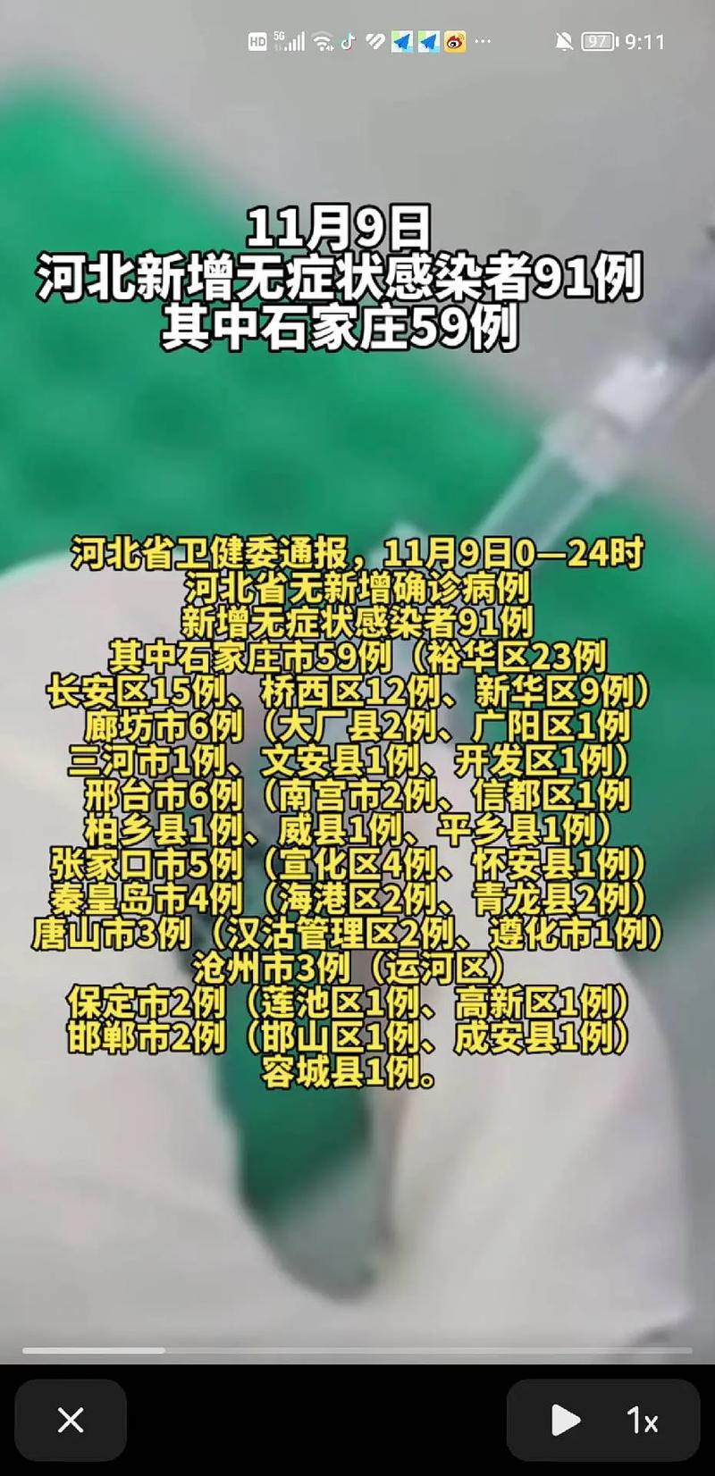 石家庄疫情最新消息今天新增及新增人数