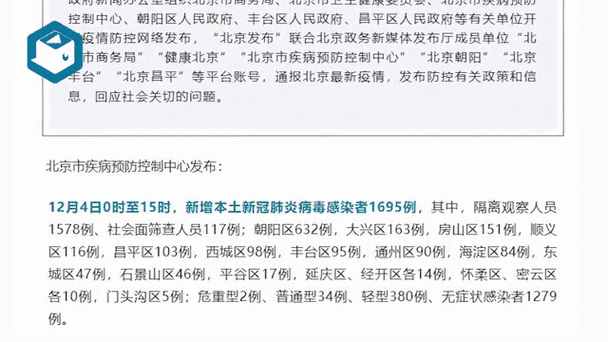 北京新增本土感染者及疑似病例情况汇总
